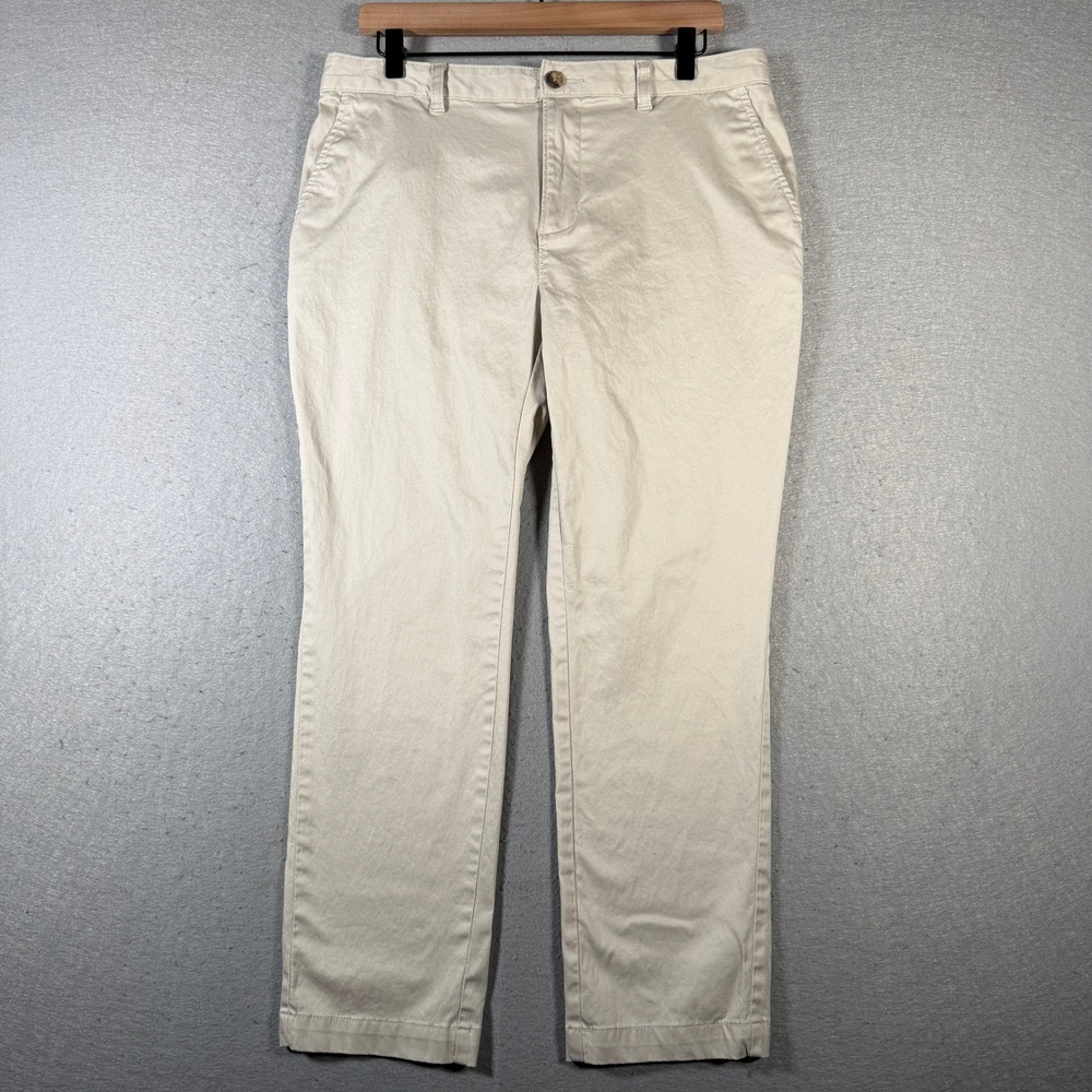 Mountain Khakis Women Straight Fit Pants Beige Size 10 Cotton Blend‎ Casual